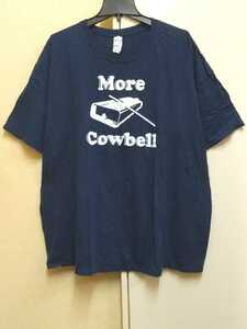 [送料無料](r13a1)3XLスラングモアカウベルusaアメリカ古着半袖プリントTシャツオーバーサイズゆるだぼ/牛ベル