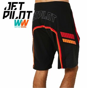  jet Pilot JETPILOT 2023 board pants free shipping full Pro 3.0 men's board shorts S22902 black / red 38 sea bread 