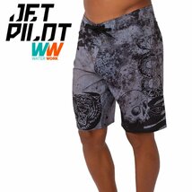 ジェットパイロット JETPILOT 2023 ボードパンツ 送料無料 TATTS メンズ ボードショーツ S22908 グレー/ラスト 32 海パン_画像1