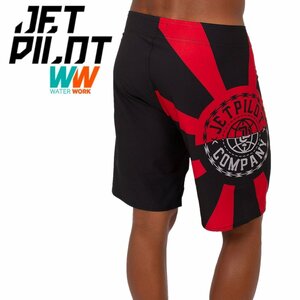  jet Pilot JETPILOT 2023 board pants free shipping hard core board shorts S22909 black / red 28 sea bread 