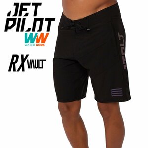 ジェットパイロット JETPILOT 2023 ボードパンツ 送料無料 RX ボルト ボードショーツ RX VAULT BOARDSHORT S22904 ブラック 42 海パン