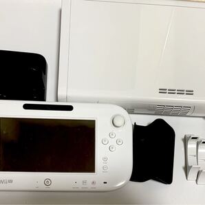 WiiU ホワイト 本体、ゲームパッド、ケーブル 動作確認済み