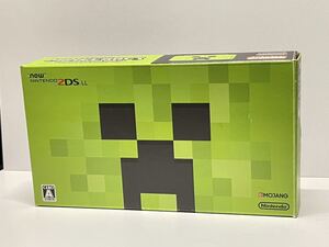 極上美品!送料無料!new NINTENDO 2DS LL 本体 マインクラフト クリーパーエディション ニンテンドー 任天堂 マイクラ