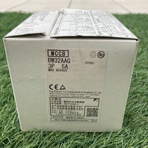 富士電機 漏電遮断器 BW32AAG 3P005 3P 5A 領収書 737