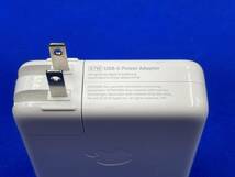 【送料無料】【中古】Apple純正品 87W USB-C Powerアダプター A1719 USB-Cケーブル付き PD対応_画像2
