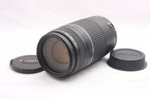 ★美品★完動品★名玉★超望遠レンズ★Canon EF 75-300mm F4-5.6 Ⅲ USM★キヤノン★純正FRキャップ付★#125_画像1