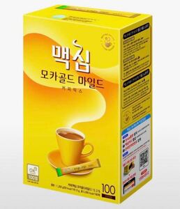 韓国コーヒーMaxim(マキシム) モカゴールド珈琲 100袋