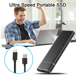 新品!送料無料外付けSSD ハードディスク ポータブル型 12TB(高速) 4k対応テレビ録画 PC パソコン mac対応 USB3.1用