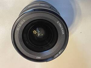 美品!単焦点レンズ SONY FE 20mm F1.8 G SEL20F18G フルサイズ対応 ソニーEマウント