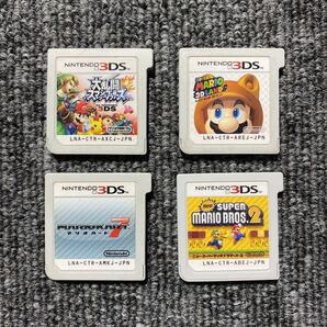 3DS 大乱闘スマッシュブラザーズ スーパーマリオ3Dランド マリオカート7 Newスーパーマリオブラザーズ2 