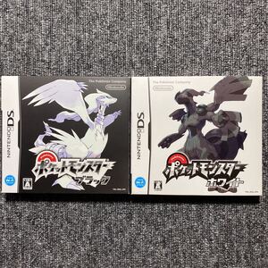 DS ポケットモンスターブラックホワイト 2本セット