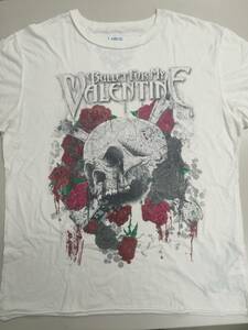 BULLET FOR MY VALENTINE Tシャツ Lサイズ 古着 即決あり DOWNLOAD ダウンロード ジャパン