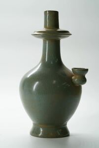 中国 宋代 汝窯 青磁 浄瓶 瓶 南宋 古美術 時代物