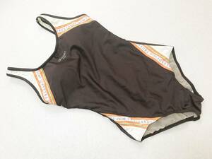 ●水着 9M●トラサルディ/TRUSSARDI SWIM◆メッシュ総裏地*ワンピース水着：茶