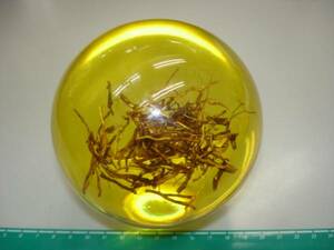 *[ excellent article .]* amber . is . insect .. sleigh sa sleigh SASORI decoration thing ornament plant resin .... branch round shape ball . pcs attaching yellow color rare article new thing reference 