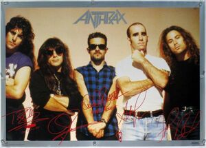 ANTHRAX アンスラックス B2ポスター (2R012)