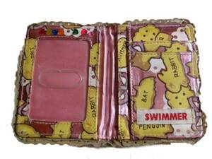 ＳＷＩＭＭＥＲ　スイマー♪パスケース 　定期入れ　ピンク