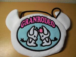 ★☆GRANRODEO ロジャー&ジーナ 刺繍フラットポーチ 白☆★