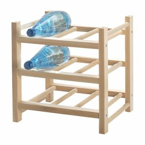 * IKEA Ikea * HUTTENf ton wine rack 9ps.@ for, natural wood < wine rack ..... possible to use 33×34×30 cm>2h
