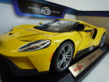 マイスト1/18◆2017 フォード GT ◆ 2017 Ford GT イエロー系_画像1