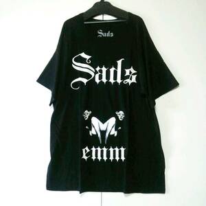 ブラック S 黒夢 清春 SADS EVIL MASK BIG Tシャツ KUROYUME KIYOHARU SADS サッズ