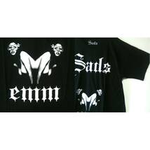 ブラック M 黒夢 清春 SADS EVIL MASK BIG Tシャツ KUROYUME KIYOHARU SADS サッズ_画像3