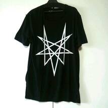 ブラック S 黒夢 清春 SADS Evil Act NONAGRAM ルーズ Tシャツ KUROYUME KIYOHARU SADS サッズ_画像1