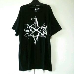 ブラック M 黒夢 清春 SADS midst of mayhem PENTAGRAM BIG Tシャツ KUROYUME KIYOHARU SADS サッズ