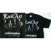 ブラック S 黒夢 清春 SADS Evil Act ギルダン Tシャツ midst of mayhem KUROYUME KIYOHARU SADS サッズ_画像3