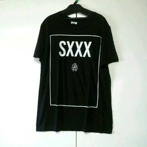 ブラック M 黒夢 清春 SADS SXXX ルーズ Tシャツ Evil Act KUROYUME KIYOHARU SADS サッズ