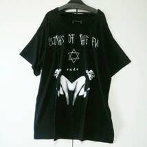 ブラック L 黒夢 清春 SADS cloths of the evil 2Girls BIG Tシャツ KUROYUME KIYOHARU SADS サッズ_画像1