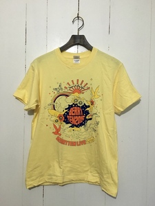 美品☆Berry ten live S 半袖Tシャツ カレッジ 緑 栃木 宇都宮 野外フェス ワニマ WANIMA print star 2015年 奥田民生 special others