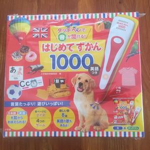 タッチペンで音が聞ける!はじめてずかん1000 英語つき 小学館 図鑑 日本語 人気
