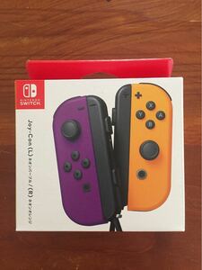 Nintendo Switch Joy-Con ネオンパープル/ネオンオレンジ ジョイコン ニンテンドースイッチ コントローラー