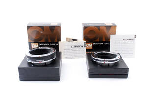 【美品】OLYMPUS Boxed OM System AUTO Extension Tube 7 & 14 set オリンパス 2642@ES