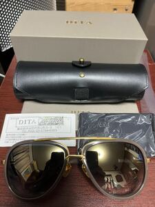 新品 DITA MACH TWO ディータ マック2 サングラス メガネ 眼鏡 DRX-2031-G-GLY-GLD-60
