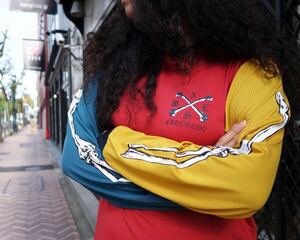 ELDORESO L doreso long sleeve T shirt cut and sewn M mountain Marshall a-tsuAnswer4 mountain . road 