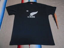 CANTERBURY ALL BLACKS MADE IN NEW ZEALAND カンタベリー オールブラックス Tシャツ ラグビー フットボールRUGBY FOOTBALL SPORTS VINTAGE_画像1