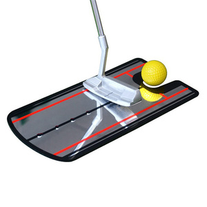 パターミラー 器具 ゴルフ パター 練習 トレーニング ストローク フォームチェック パッティング マット スイング 上達 姿勢 目線 