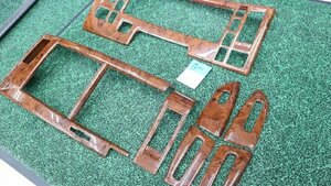 [ records out of production / new goods / unused ] Isuzu original Elf Titan wood grain interior panel set Isuzu ISUZU truck parts 