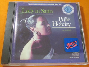 ♪♪♪ ビリー・ホリディBillie Holiday 『 Lady In Satin 』輸入盤 ♪♪♪