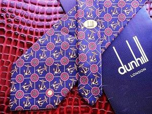 ◇E1517Ｒ◇在庫処分SALE●【錨イカリ】【ｄunhill】ダンヒルのネクタイ