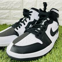 即決 ナイキ ウィメンズ エア ジョーダン 1 ミッド SE オマージュ NIKE WMNS AIR JORDAN 1 MID AJ1 白黒 27.0cm 送料込み DR0501-101_画像10