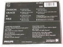 CD スーパー・ギター・トリオ『情炎』西独盤/Passion Grace & Fire/John McLaughlin/Al Di Meola/Paco De Lucia_画像2