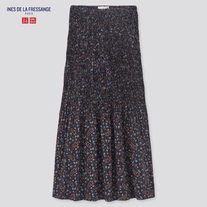 ユニクロ UNIQLO イネス ツイストプリーツロングスカート L