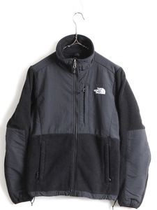 希少サイズ S 人気 黒 ■ ノースフェイス デナリ ジャケット ( レディース ) 古着 The North Face DENALI フルジップ フリース ナイロン