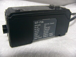 ★動作保証★ KEYENCE GT-71A 接触式デジタルセンサ アンプユニット 現状品