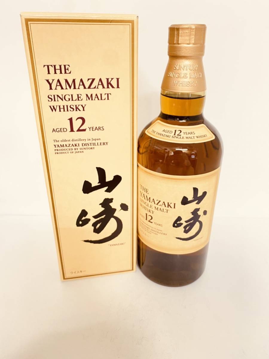 ヤフオク! -「サントリー 山崎 12年 700ml シングルモルト suntory ...