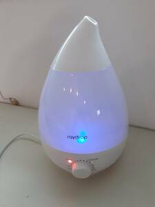  used *RayDrop Ray Drop CH-11 ultrasound aroma LED humidifier white 