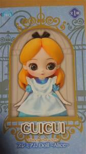 【未開封】CUICUI Doll アリス Alice Disney Characters ディズニー【同梱可】#プライズ #フィギュア #プレミアム